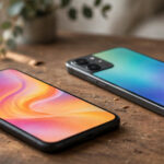Best 5G phone under 15000 with AMOLED display — smartphones showing vibrant displays on a desk