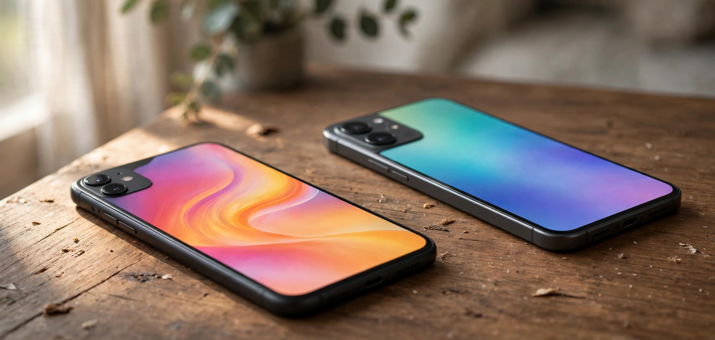 Best 5G phone under 15000 with AMOLED display — smartphones showing vibrant displays on a desk